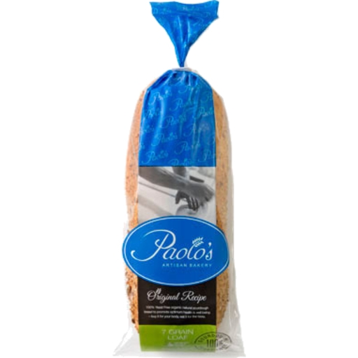 Paolo's Organic Seven Grain Sourdough Sliced 700g