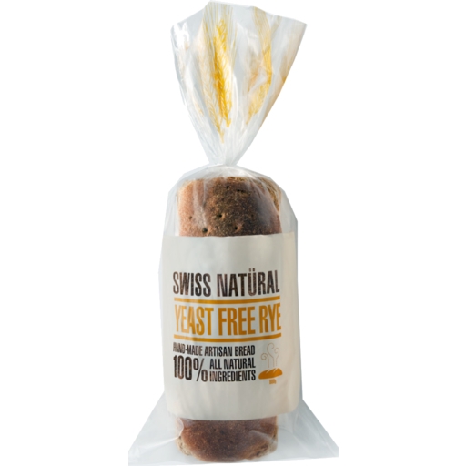 Swiss Natural Rye Yeast Free 800g