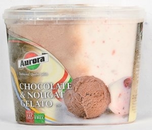 Aurora Gelati Chocolate Nougat 2lt