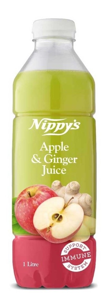 Nippy's Apple & Ginger Juice 1lt