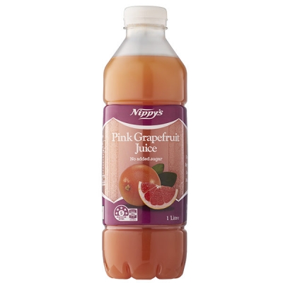 Nippy's Premium Pink Grapefruit Juice 1Lt