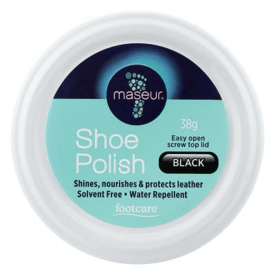 Footcare Shoe Polish Black 50ml