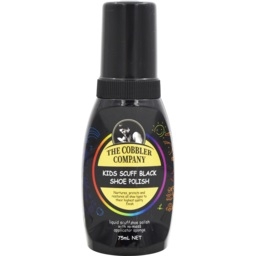 The Cobbler Company Kids Shoe Polish Black 75ml