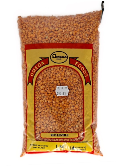 Omega Lentils Red 1kg