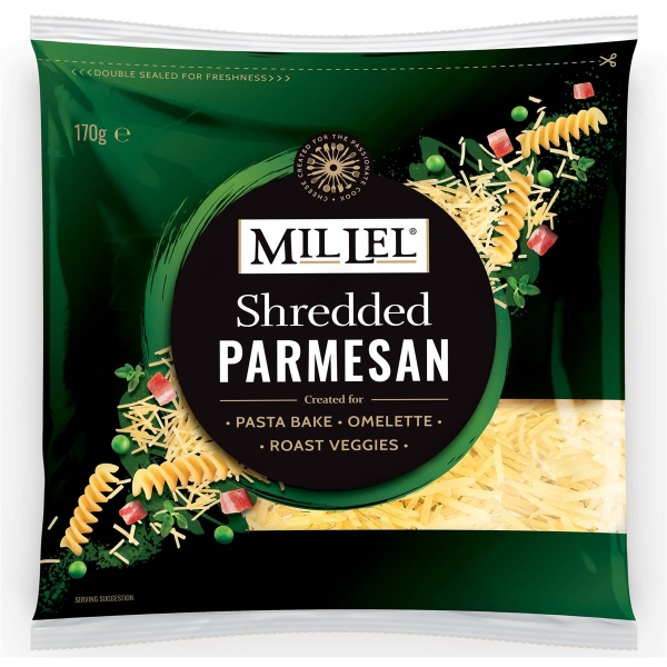 Mil Lel Parmesan Cheese Shredded 170g