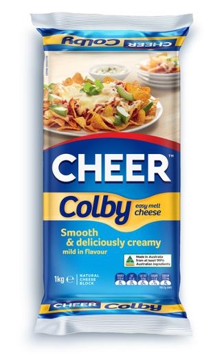 Cheer Cheese Colby Block 1kg