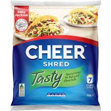 Cheer Cheese Tasty Shredded 750g