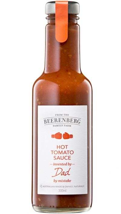 Beerenberg Hot Tomato Sauce 300ml