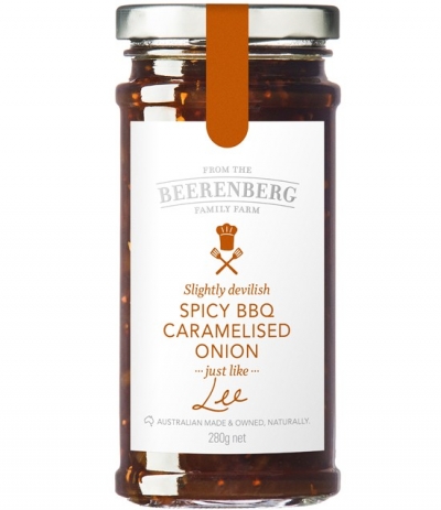 Beerenberg Spicy BBQ Caramelised Onion 280g