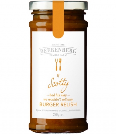 Beerenberg Burger Relish 260g