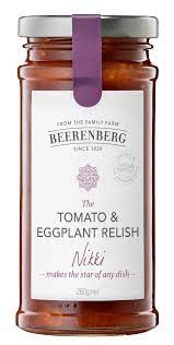 Beerenberg Relish Eggplant & Tomato 280g