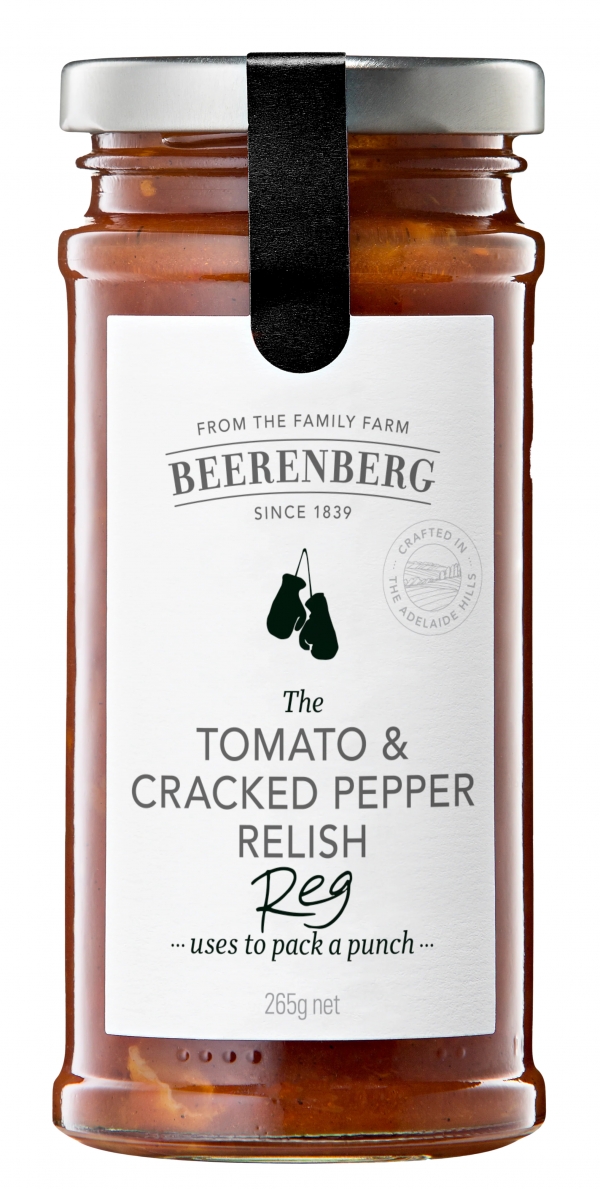 Beerenberg Relish Tomato & Cracked Pepper 265g