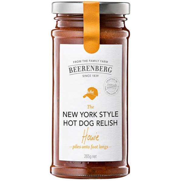 Beerenberg Relish New York Style Hot Dog 265g