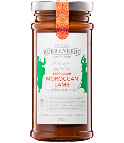 Beerenberg Moroccan Lamb Slow Cooker Sauce 240ml