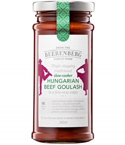 Beerenberg Slow Cooker Beef Goulash 240ml