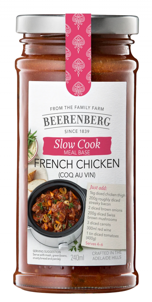 Beerenberg Slow Cooker Sauce French Chicken 240g