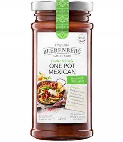 Beerenberg Meal Base One Pot Mexican 240ml