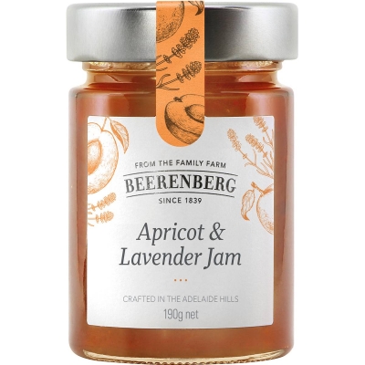 Beerenberg Apricot Lavender Jam 190g