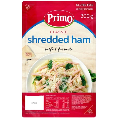 Primo Shredded Ham 300g