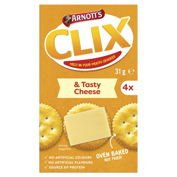 Arnott's Clix & Tasty Cheese 32g