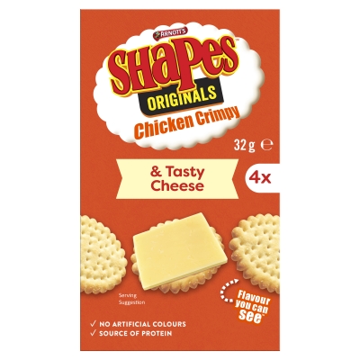 Arnott's Chicken Crimpy & Tasty Cheese 32g