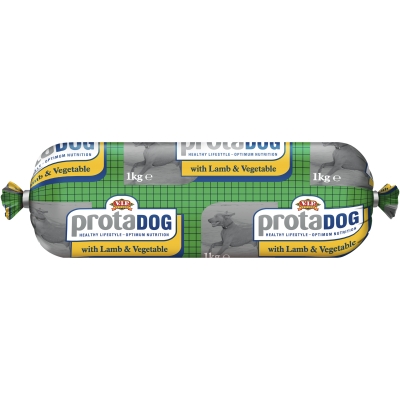 VIP Dog Roll ProtaDog Lamb & Vegetables 1kg