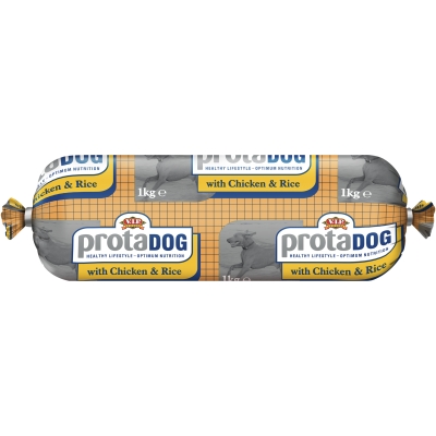 VIP ProtaDog Dog Roll Chicken & Rice 1kg