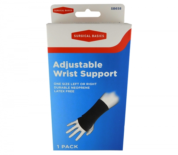 Surgical Basics Wrist Support Adjustable 1 Pack