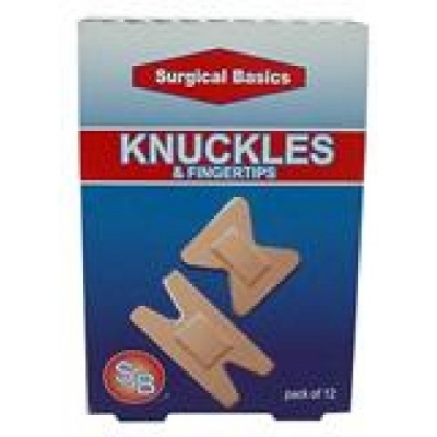 Surgical Basics Fab Knuckles & Fingertips 12 Pack