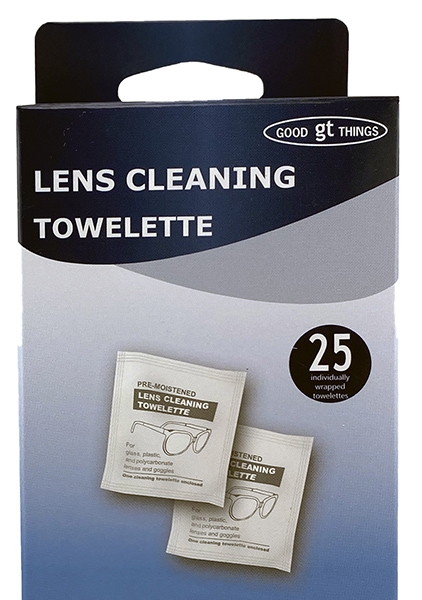 Good Things Lens Cleaning Towelette 25 Pack