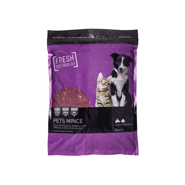 Fresh Pet Food Co Pets Mince 2kg