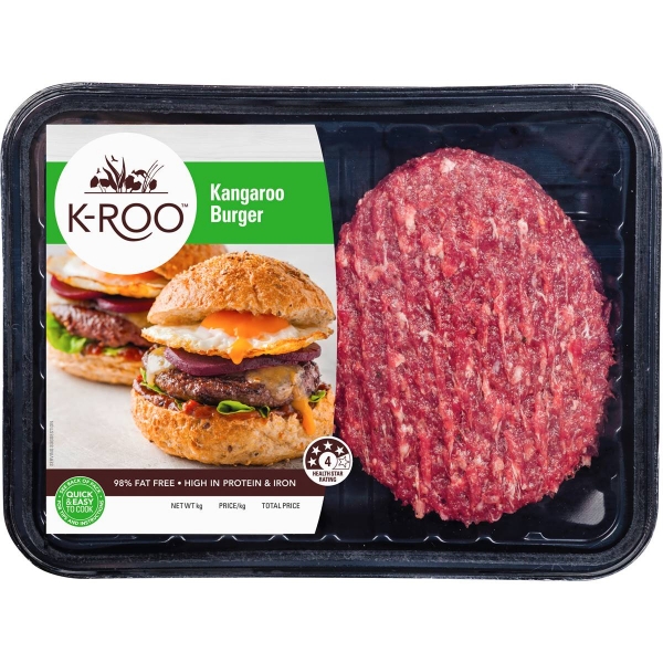 K-Roo Kangaroo Burgers 440g