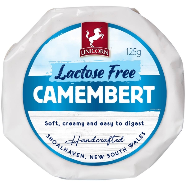 Unicorn Lactose Free Camembert 125g