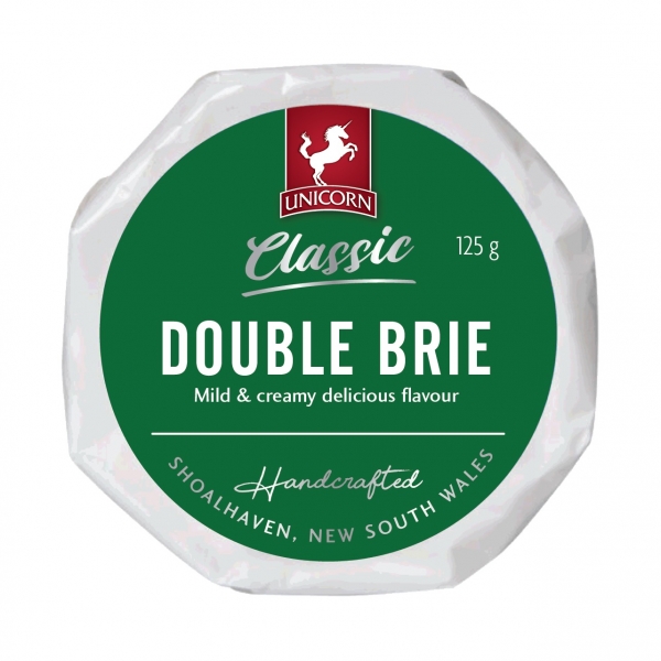 Unicorn Cheese Double Brie 125g