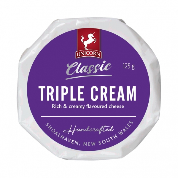 Unicorn Cheese Triple Cream Brie 125g