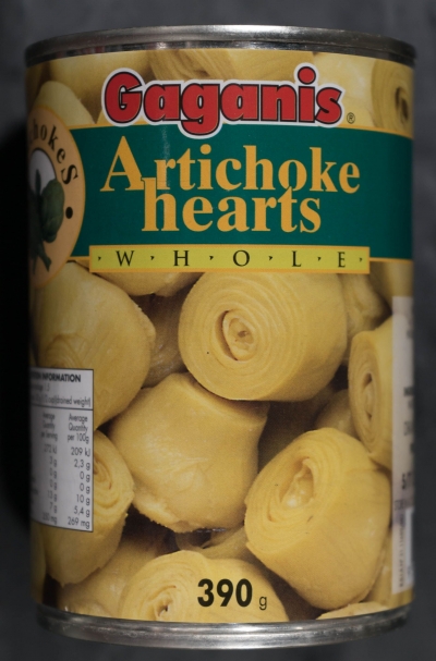 Gaganis Artichoke Hearts Whole 390g