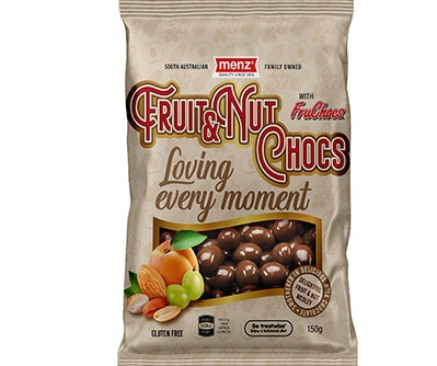 Menz Fruit & Nut Chocs 150g