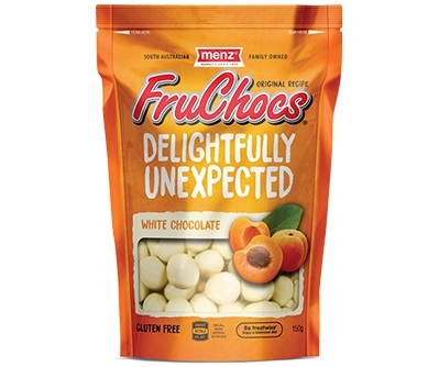 Menz White Fruchocs 150g