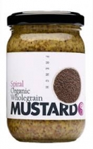 Spiral Organic Wholegrain Mustard 200g