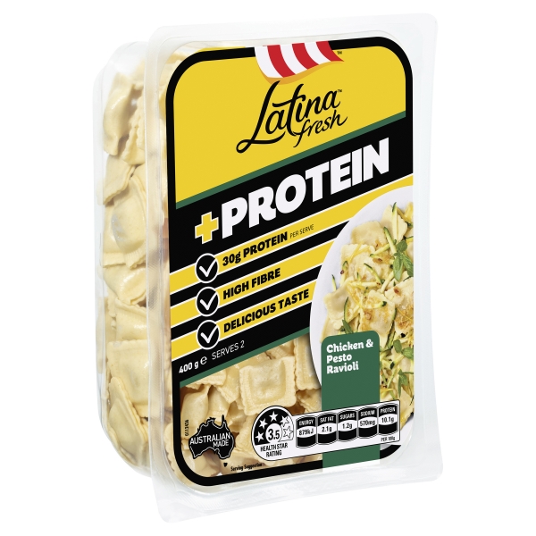 Latina Fresh +Protein Chicken & Pesto 400g