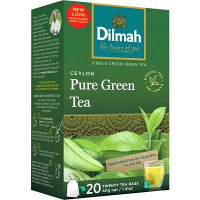 Dilmah Teabags Green 20 Pack