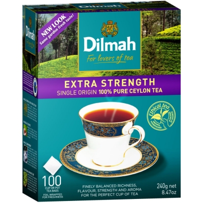 Dilmah Extra Strength Tea Pot Bags 100 Pack