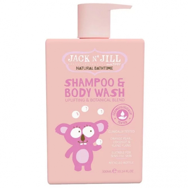 Jack N' Jill Shampoo & Body Wash Botanical Blend 300ml