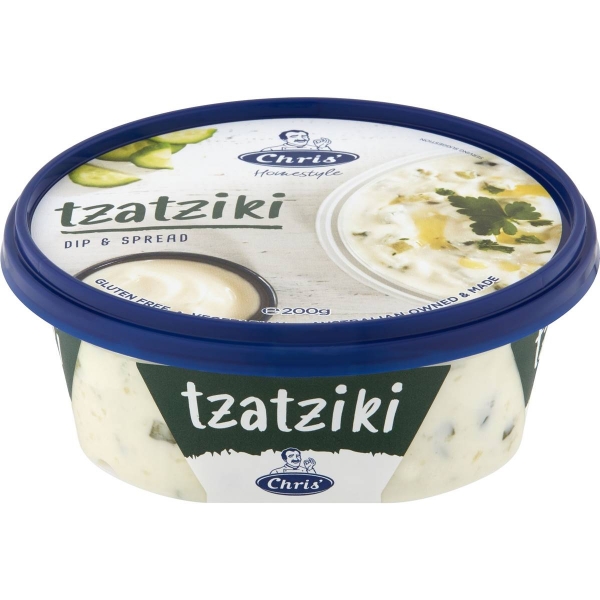 Chris' Traditional Tzatziki Dip 200g