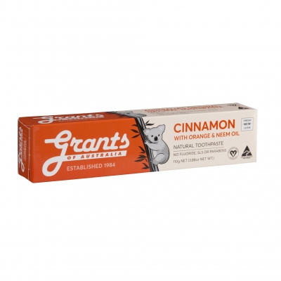 Grants Toothpaste Cinnamon Zest 110g