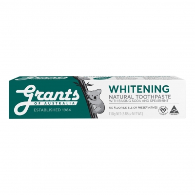 Grants Toothpaste Whitening Spearmint 110g