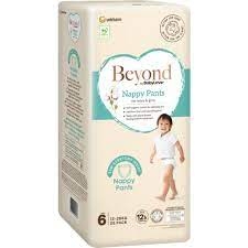 Babylove Beyond Nappy Pants Size 6 15-25kg 26 Pack