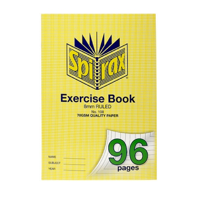 Spirax Exercise Book A4 96 Pages