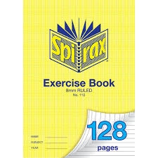 Spirax Exercise Book A4 128 Pages