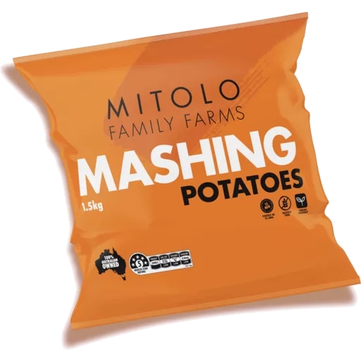 Mitolo Mashing Potatoes Pre-Pack 1.5kg